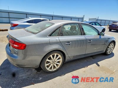Trzecie zdjęcie samochodu z tyłu: 2013 AUDI A4 PREMIUM PLUS VIN:WAUFFAFL6DN004690 - miniatura