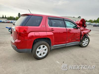Trzecie zdjęcie samochodu z tyłu: 2015 GMC TERRAIN SLE VIN:2GKFLVEK2F6227817 - miniatura