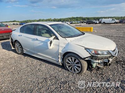 Czwarte zdjęcie samochodu z boku: 2013 HONDA ACCORD EXL VIN:1HGCR3F82DA014078 - miniatura