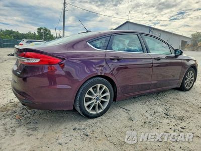 Trzecie zdjęcie samochodu z tyłu: 2017 FORD FUSION SE VIN:3FA6P0HDXHR218476 - miniatura