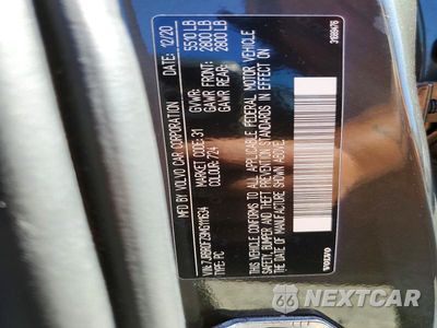 Zdjęcie 13 z 13 samochodu: 2021 VOLVO S60 T8 RECHARGE R-DESIGN VIN:7JRBR0FZ9MG111634 - miniatura