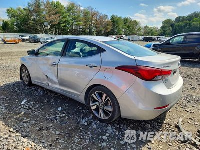Drugie zdjęcie samochodu z przodu: 2014 HYUNDAI ELANTRA LIMITED VIN:KMHDH4AE7EU172114 - miniatura