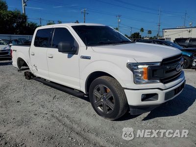 Czwarte zdjęcie samochodu z boku: 2020 FORD F150 SUPERCREW VIN:1FTEW1EP7LKE18032 - miniatura