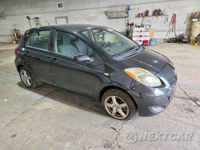 Czwarte zdjęcie samochodu z boku: 2010 TOYOTA YARIS VIN:JTDKT4K36A5318207 - miniatura