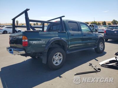 Trzecie zdjęcie samochodu z tyłu: 2003 TOYOTA TACOMA PRERUNNER V6 VIN:5TEGN92N23Z245996 - miniatura