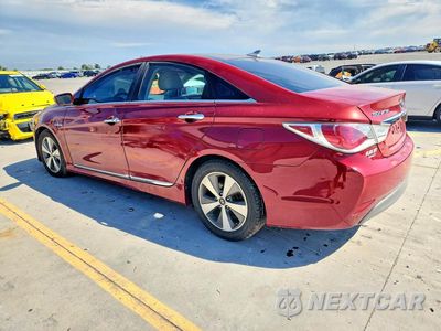 Trzecie zdjęcie samochodu z tyłu: 2012 HYUNDAI SONATA HYBRID VIN:KMHEC4A42CA038572 - miniatura