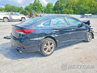 Trzecie zdjęcie samochodu z tyłu: 2018 HYUNDAI SONATA SEL VIN:5NPE34AF4JH679461 - miniatura
