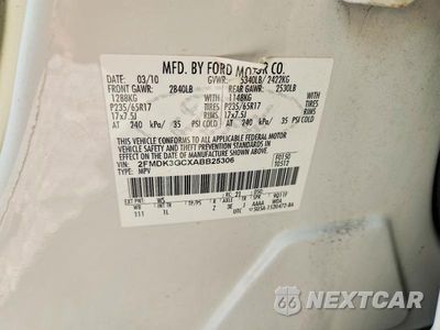 Zdjęcie 12 z 12 samochodu: 2010 FORD EDGE SE VIN:2FMDK3GCXABB25306 - miniatura