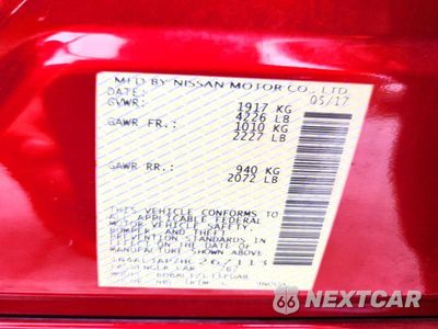 Zdjęcie 12 z 12 samochodu: 2017 NISSAN ALTIMA 2.5 SV VIN:1N4AL3AP7HC267113 - miniatura