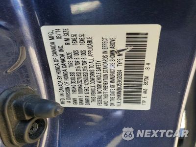 Zdjęcie 12 z 12 samochodu: 2014 HONDA CR-V LX VIN:2HKRM3H35EH530924 - miniatura
