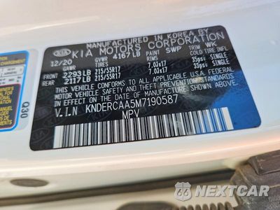 Zdjęcie 14 z 14 samochodu: 2021 KIA SELTOS EX VIN:KNDERCAA5M7190587 - miniatura