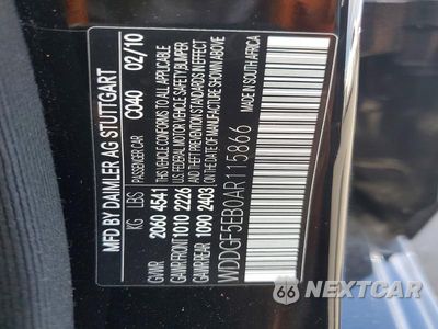 Zdjęcie 12 z 12 samochodu: 2010 MERCEDES-BENZ C 300 VIN:WDDGF5EB0AR115866 - miniatura