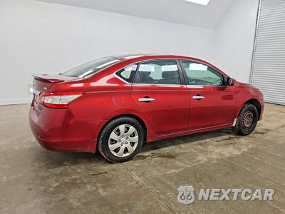 Trzecie zdjęcie samochodu z tyłu: 2014 NISSAN SENTRA SV VIN:3N1AB7AP4EY288785 - miniatura