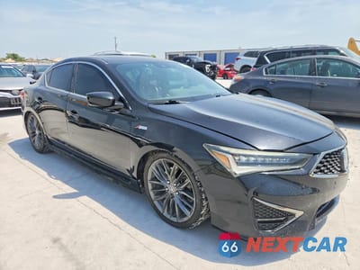 Czwarte zdjęcie samochodu z boku: 2019 ACURA ILX PREMIUM A-SPEC VIN:19UDE2F80KA003538 - miniatura