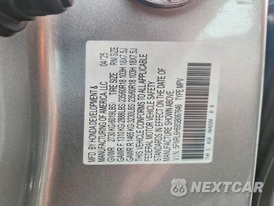 Zdjęcie 14 z 14 samochodu: 2025 HONDA ODYSSEY EXL VIN:5FNRL6H69SB067646 - miniatura