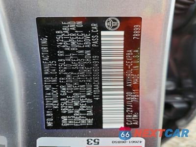 Zdjęcie 12 z 12 samochodu: 2025 TOYOTA CAMRY XSE VIN:4T1DAACK6SU604919 - miniatura