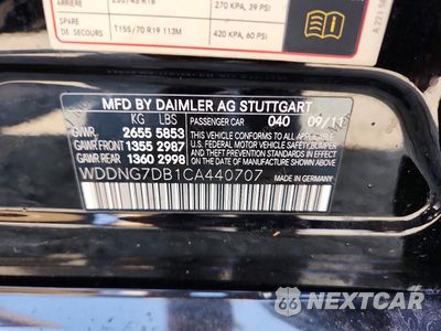Zdjęcie 12 z 12 samochodu: 2012 MERCEDES-BENZ S 550 VIN:WDDNG7DB1CA440707 - miniatura