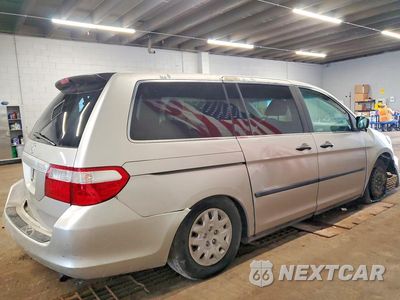 Trzecie zdjęcie samochodu z tyłu: 2006 HONDA ODYSSEY LX VIN:5FNRL38276B014722 - miniatura