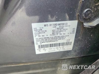 Zdjęcie 13 z 13 samochodu: 2022 FORD EXPLORER XLT VIN:1FMSK7DH6NGA06701 - miniatura