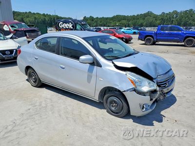 Czwarte zdjęcie samochodu z boku: 2019 MITSUBISHI MIRAGE G4 ES VIN:ML32F3FJ4KHF18146 - miniatura