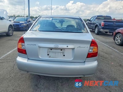 Zdjęcie 6 z 12 samochodu: 2002 HYUNDAI ACCENT GL VIN:KMHCG45C82U387634 - miniatura