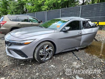 2025 HYUNDAI ELANTRA HYBRID SEL SPORT KMHLM4DJ1SU155787 - główne zdjęcie licytacji z USA - miniatura