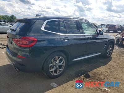 Trzecie zdjęcie samochodu z tyłu: 2021 BMW X3 XDRIVE30E VIN:5UXTS1C00M9F45143 - miniatura