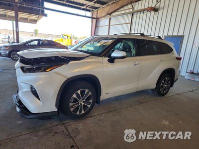 2022 TOYOTA HIGHLANDER HYBRID XLE 5TDHBRCH0NS549494 - główne zdjęcie licytacji z USA - miniatura
