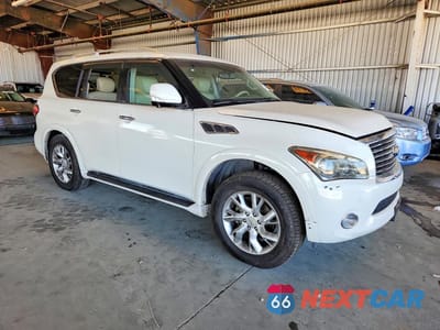 Czwarte zdjęcie samochodu z boku: 2011 INFINITI QX56 BASE VIN:JN8AZ2NE9B9000981 - miniatura