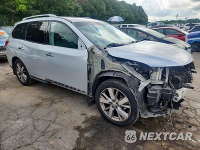 Czwarte zdjęcie samochodu z boku: 2016 NISSAN PATHFINDER PLATINUM VIN:5N1AR2MN6GC669938 - miniatura