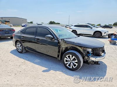 Czwarte zdjęcie samochodu z boku: 2025 HONDA CIVIC LX VIN:2HGFE2F25SH545627 - miniatura