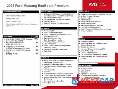 Zdjęcie 12 z 13 samochodu: 2025 FORD MUSTANG VIN:1FAGP8UH6S5117361 - miniatura