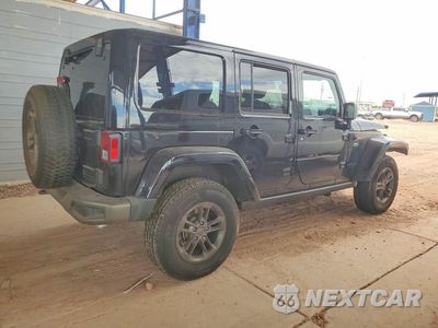 Trzecie zdjęcie samochodu z tyłu: 2017 JEEP WRANGLER UNLIMITED SAHARA VIN:1C4BJWEG5HL564672 - miniatura