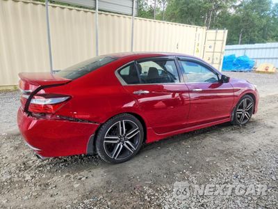 Trzecie zdjęcie samochodu z tyłu: 2017 HONDA ACCORD SPORT SPECIAL EDITION VIN:1HGCR2F1XHA211647 - miniatura