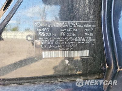 Zdjęcie 12 z 12 samochodu: 2017 HYUNDAI SONATA SE VIN:5NPE24AF8HH587105 - miniatura