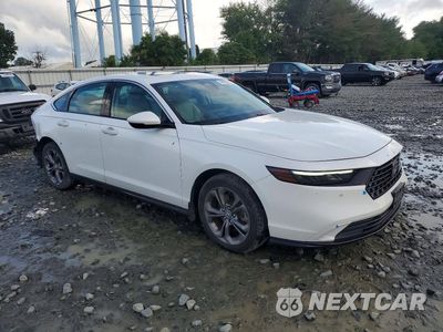 Czwarte zdjęcie samochodu z boku: 2024 HONDA ACCORD HYBRID EXL VIN:1HGCY2F65RA022727 - miniatura
