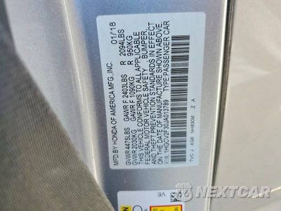 Zdjęcie 13 z 13 samochodu: 2018 HONDA ACCORD SPORT VIN:1HGCV2F30JA013789 - miniatura