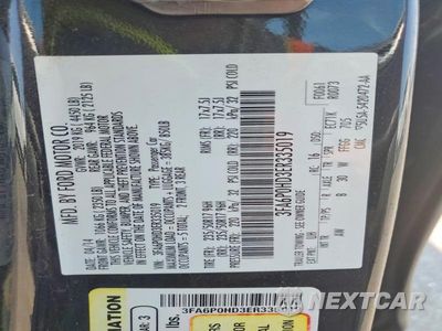 Zdjęcie 12 z 12 samochodu: 2014 FORD FUSION SE VIN:3FA6P0HD3ER335019 - miniatura