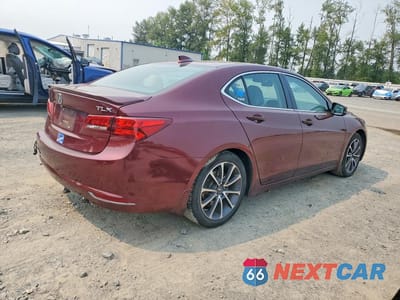 Trzecie zdjęcie samochodu z tyłu: 2016 ACURA TLX ADVANCE VIN:19UUB2F76GA000652 - miniatura