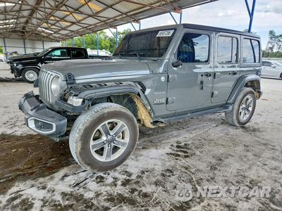2022 JEEP WRANGLER UNLIMITED SAHARA 1C4HJXEN0NW240652 - główne zdjęcie licytacji z USA - miniatura