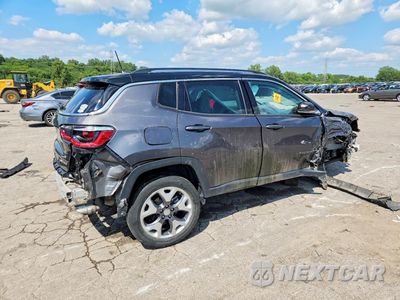 Trzecie zdjęcie samochodu z tyłu: 2020 JEEP COMPASS LIMITED VIN:3C4NJDCB8LT131840 - miniatura