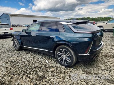 Drugie zdjęcie samochodu z przodu: 2024 CADILLAC LYRIQ LUXURY VIN:1GYKPPRL3RZ142386 - miniatura