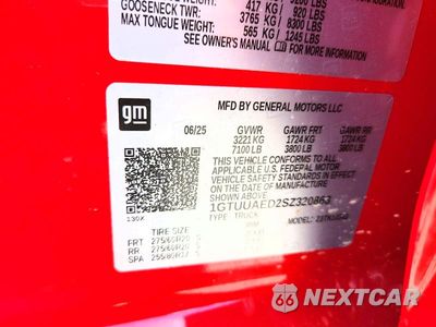 Zdjęcie 13 z 13 samochodu: 2025 GMC SIERRA K1500 VIN:1GTUUAED2SZ320863 - miniatura