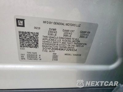Zdjęcie 14 z 14 samochodu: 2019 CADILLAC XT4 PREMIUM LUXURY VIN:1GYFZDR45KF229314 - miniatura