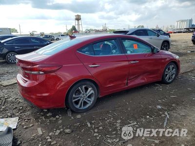 Trzecie zdjęcie samochodu z tyłu: 2017 HYUNDAI ELANTRA LIMITED VIN:KMHD84LF7HU196195 - miniatura