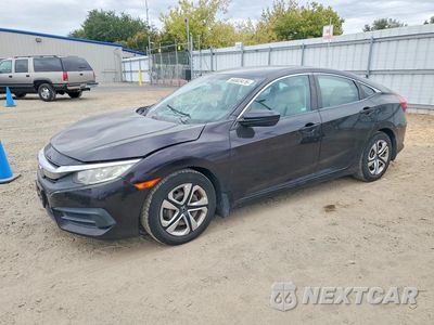2016 HONDA CIVIC LX 19XFC2F52GE213873 - główne zdjęcie licytacji z USA - miniatura