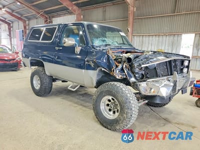 Czwarte zdjęcie samochodu z boku: 1987 CHEVROLET BLAZER V10 VIN:1GNEV18K1HF189342 - miniatura