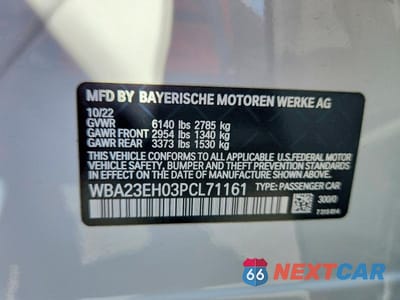 Zdjęcie 12 z 12 samochodu: 2023 BMW 740 I VIN:WBA23EH03PCL71161 - miniatura
