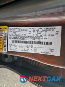 Zdjęcie 12 z 12 samochodu: 2021 FORD RANGER XL VIN:1FTER4EH0MLD51173 - miniatura