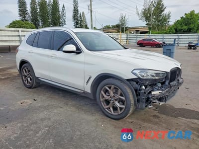 Czwarte zdjęcie samochodu z boku: 2024 BMW X3 SDRIVE30I VIN:WBX47DP03RN313900 - miniatura